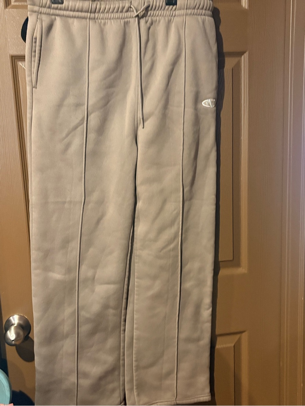 Lids Men's Tan Fleece Joggers with Drawstring